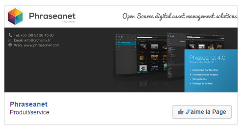 Phraseanet sur Facebook